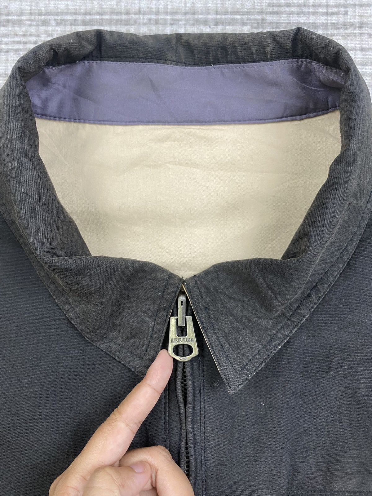 Japanese Brand × Lee × Vintage Vintage 90s LEE DENIM USA Reversible Jacket Size US XL / EU 56 / 4 - 10 Thumbnail