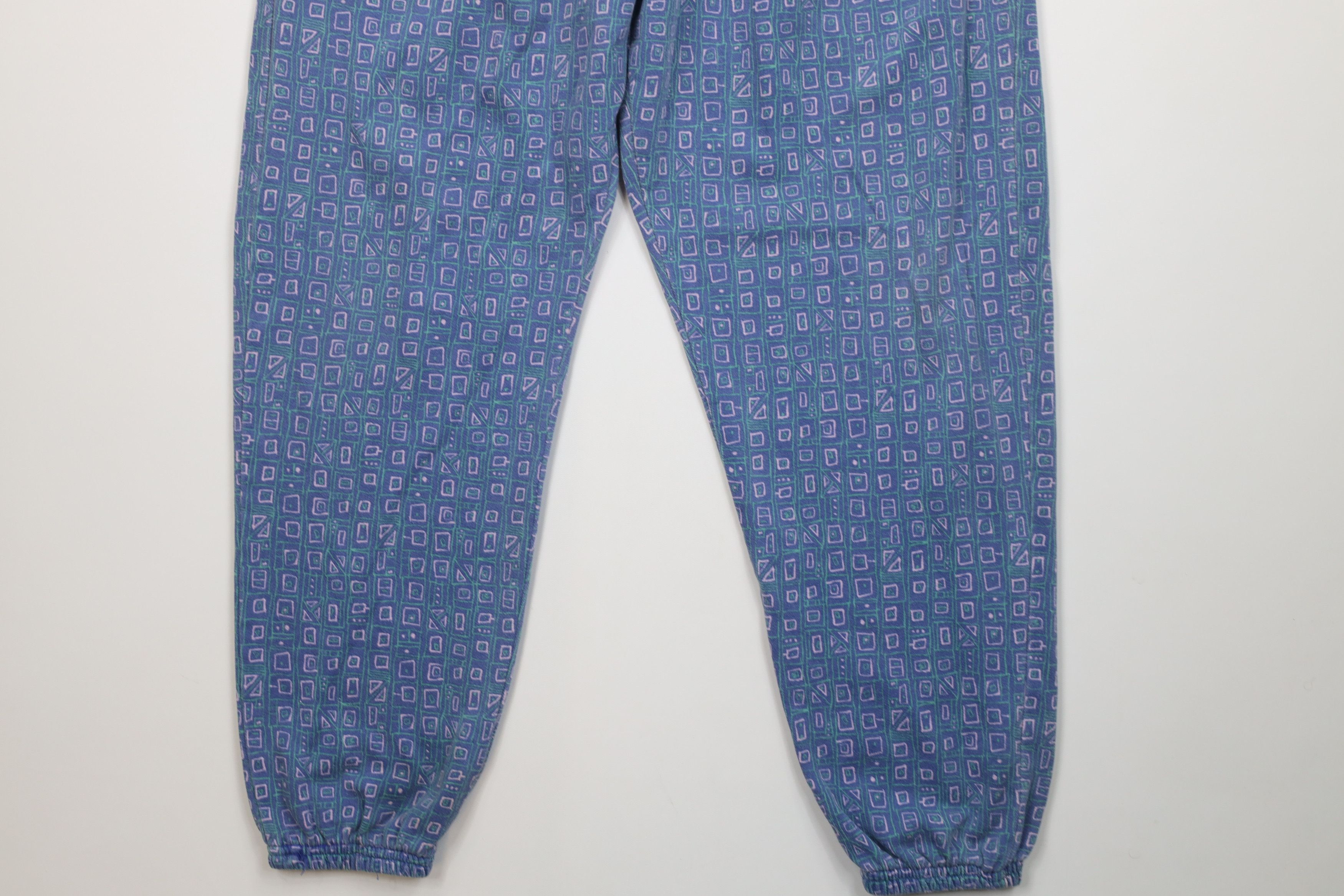 Vintage Vintage 90s Streetwear Abstract Harem Sweatpants Joggers USA Size 28" / US 6 / IT 42 - 4 Thumbnail