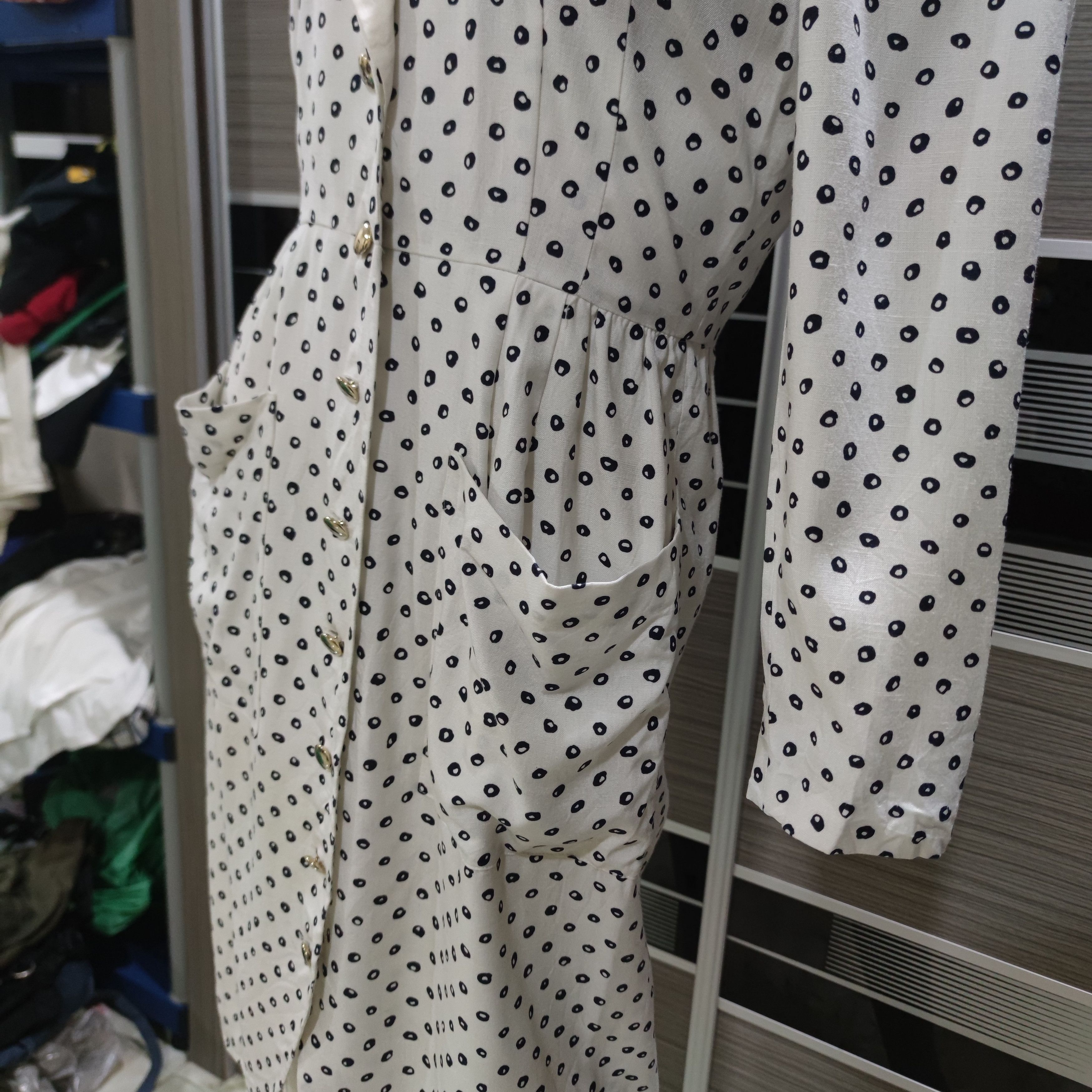 Balenciaga VINTAGE BALENCIAGA PARIS DRESS SIZE 11 Size ONE SIZE - 5 Thumbnail