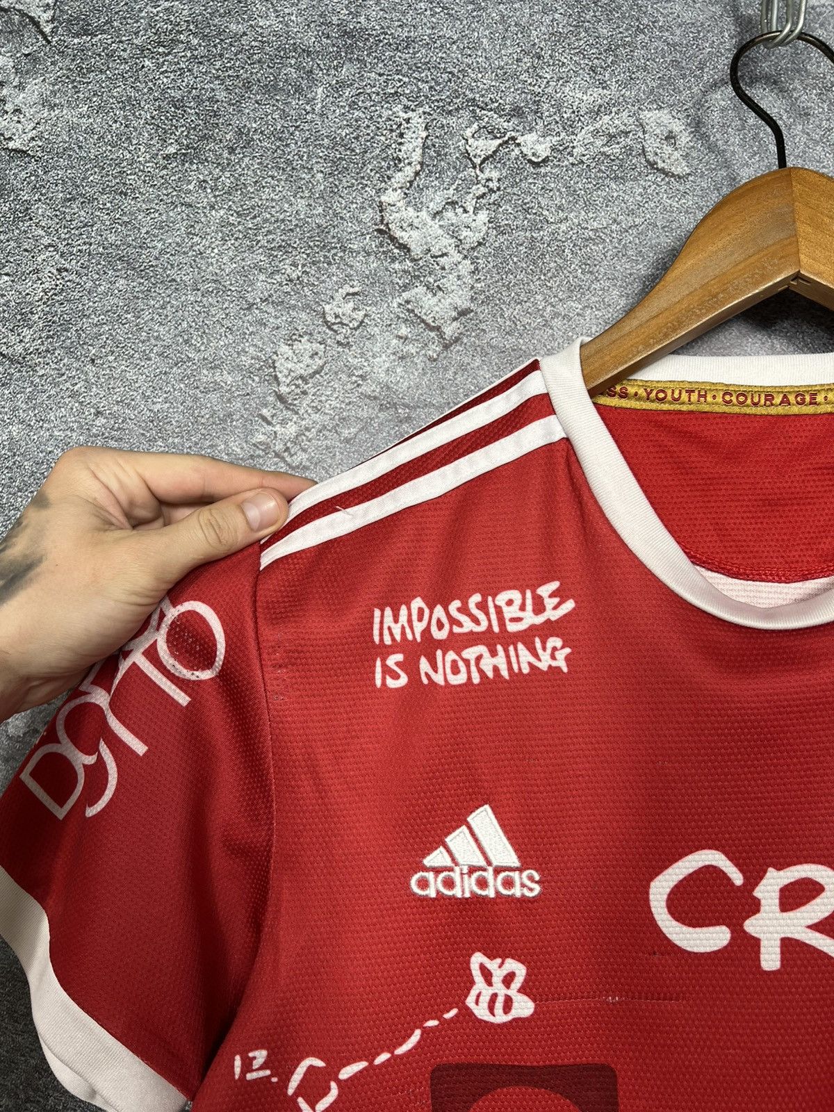 Hypebeast Manchester x Dodici Otto IShowSpeed Style Ronaldo Jersey Size US M / EU 48-50 / 2 - 11 Thumbnail
