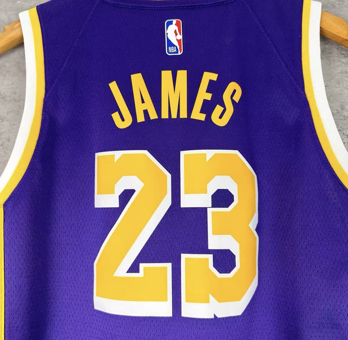 Nike Nike NBA Lakers James No.23 Fan Edition Jersey J42 Size US L / EU 52-54 / 3 - 4 Thumbnail