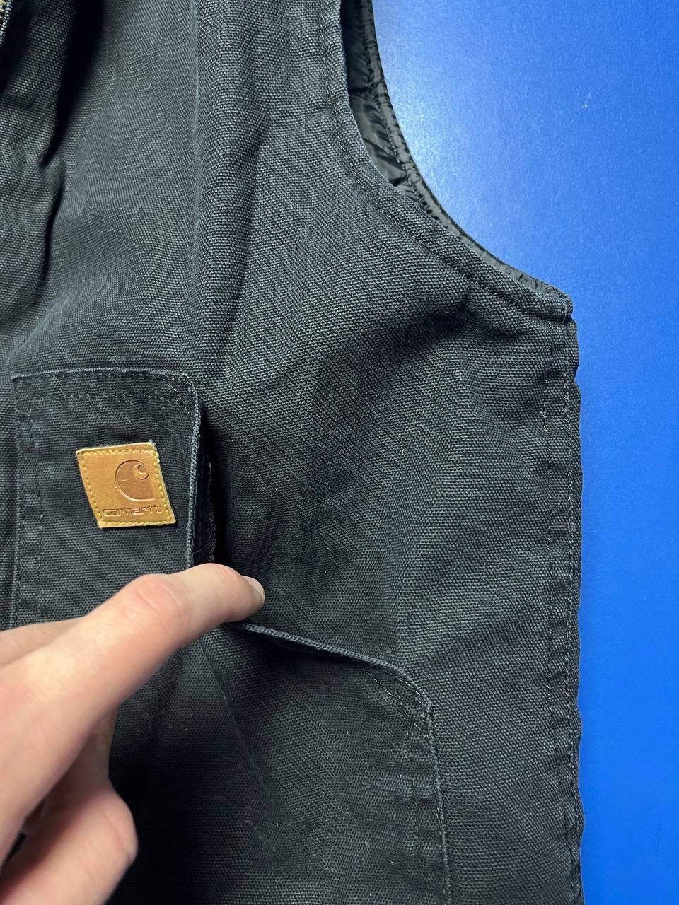 Carhartt Carhartt Sandstone Duck Vest Black Quilt Lined Women’s S Size S / US 4 / IT 40 - 9 Thumbnail