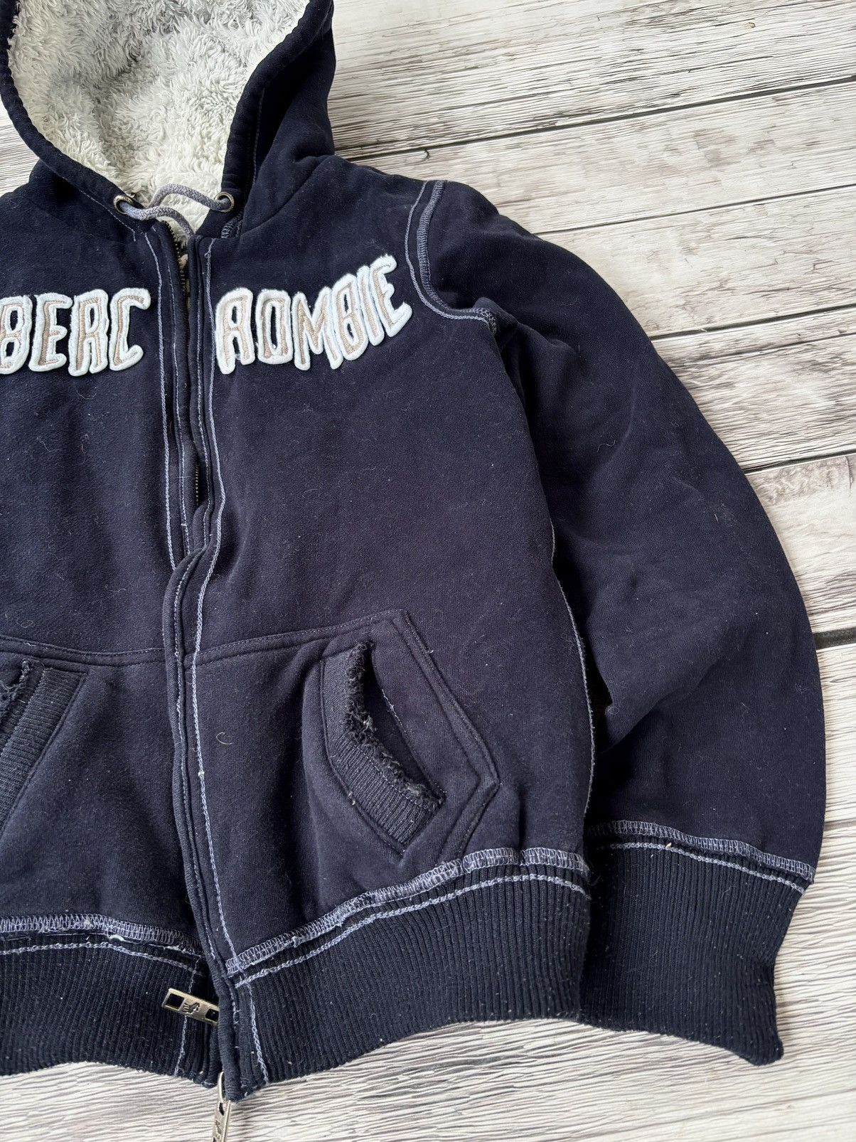 Hysteric Glamour × If Six Was Nine VINTAGE Y2K AVANT GARDE IF SIX WAS NINE STYLE FUR HOODIE Size US M / EU 48-50 / 2 - 3 Thumbnail