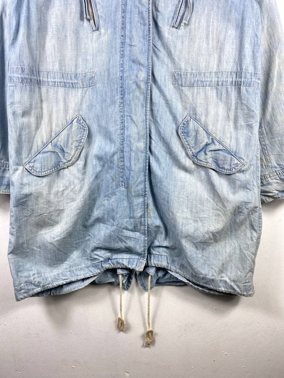 Japanese Brand japanese brands denim parka quilted lining nice design Size US M / EU 48-50 / 2 - 3 Thumbnail