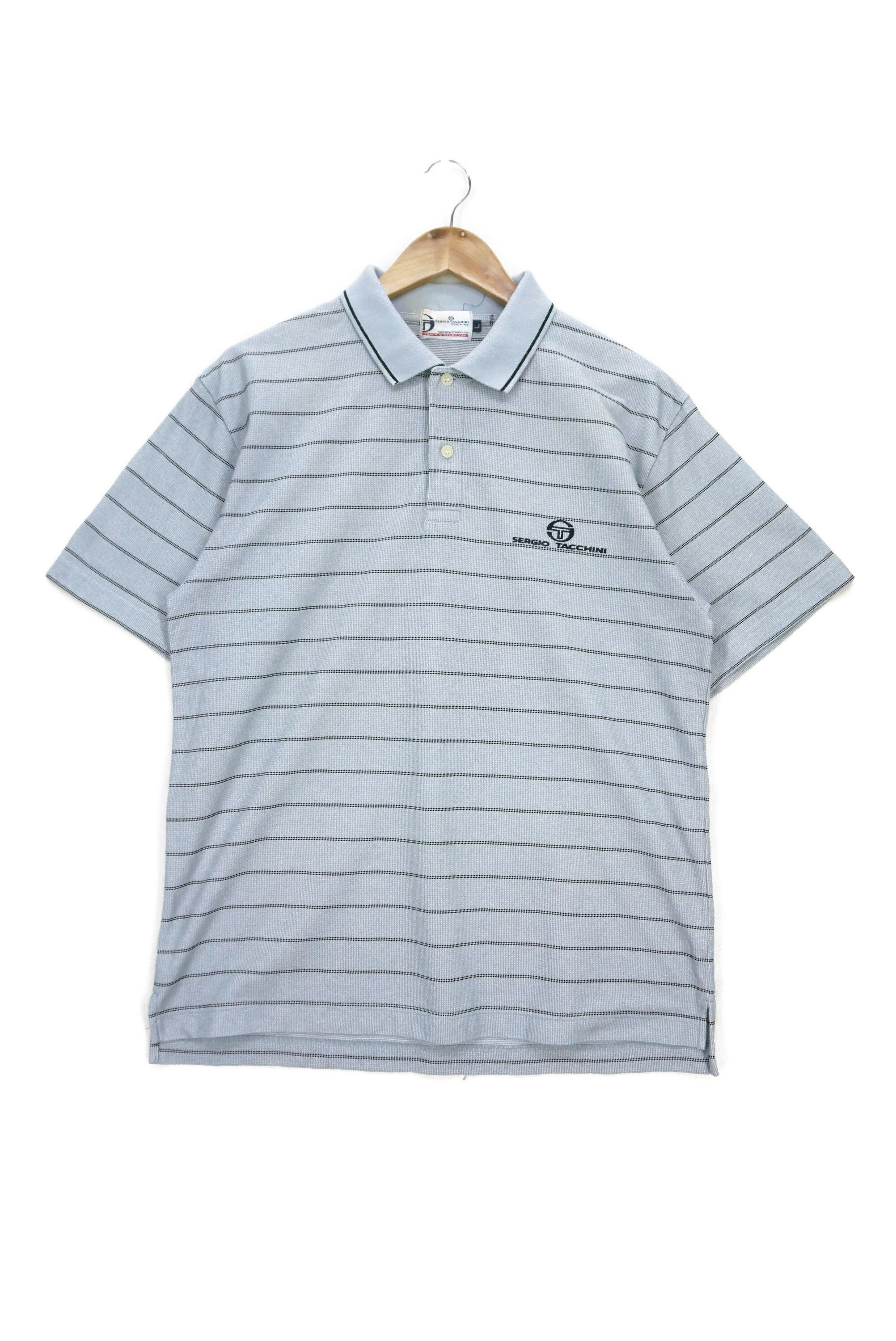 Sergio Tacchini × Vintage 90's RARE Sergio Tacchini Polo