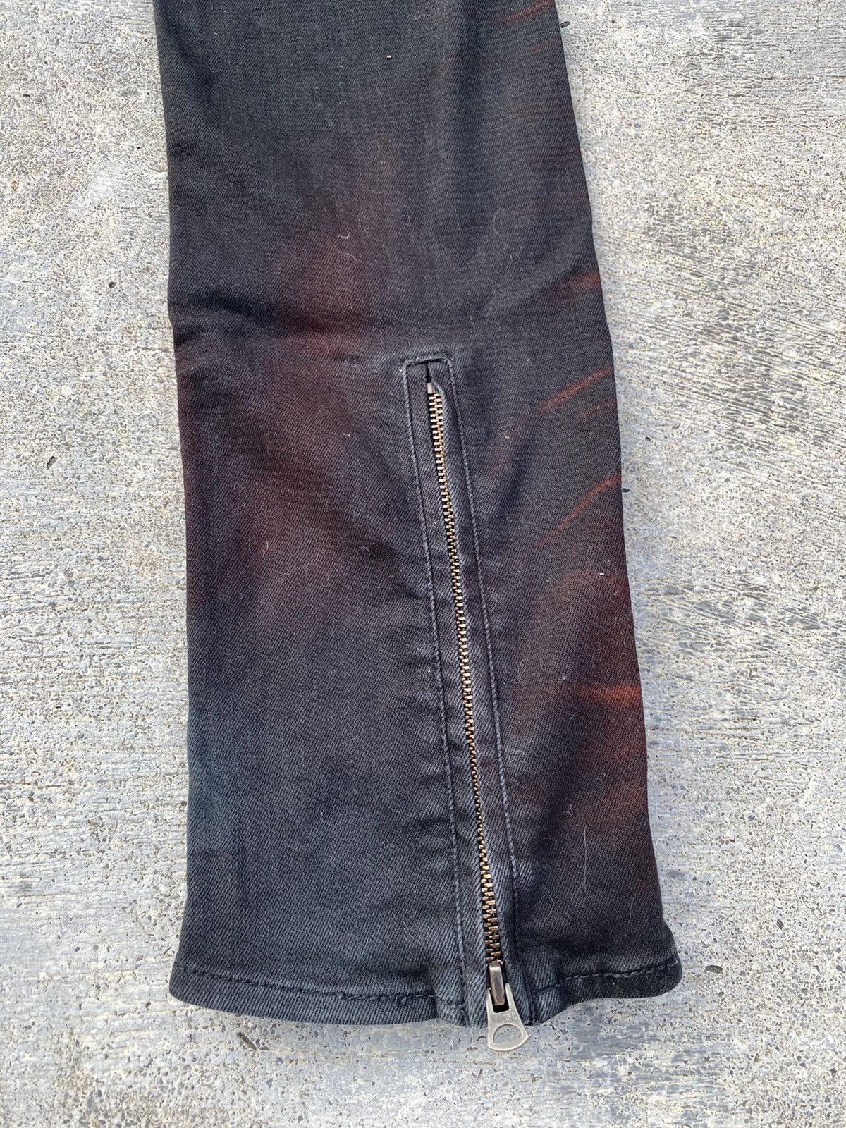 CIVARIZE VINTAGE CIVARIZE JAPAN FLARE GRUNGE PUNK RAVE ZIPPER BOOTCUT Size US 30 / EU 46 - 8 Thumbnail