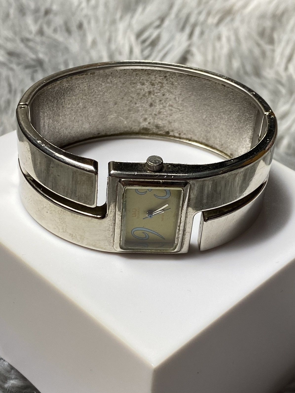 Japanese Brand × Jewelry × Vintage Retro Yellow Dial Q&Q Watch | Japanese Brand Size ONE SIZE - 8 Thumbnail