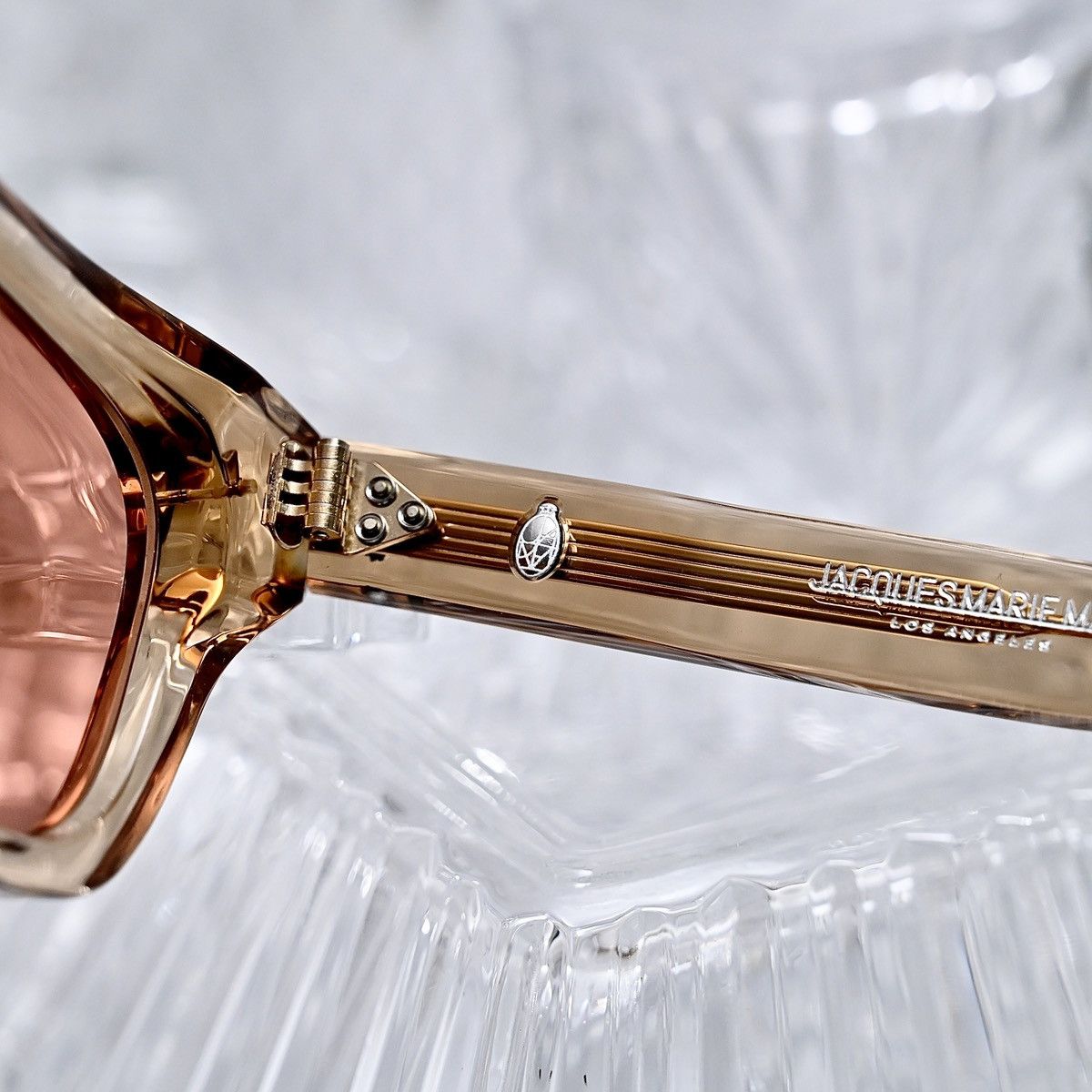 Jacques Marie Mage JACQUES MARIE MAGE JMM DEALAN TAN SUNGLASSES Size ONE SIZE - 5 Thumbnail