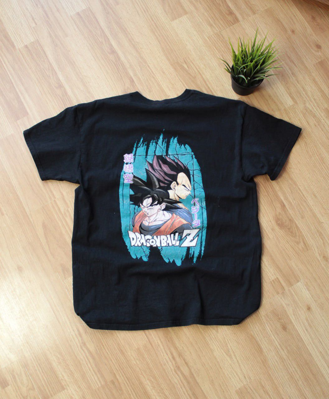 Anime 🔥 Vintage DRAGONBALL Z Anime Tee Rare Graphic Japan Movie Size US L / EU 52-54 / 3 - 1 Thumbnail