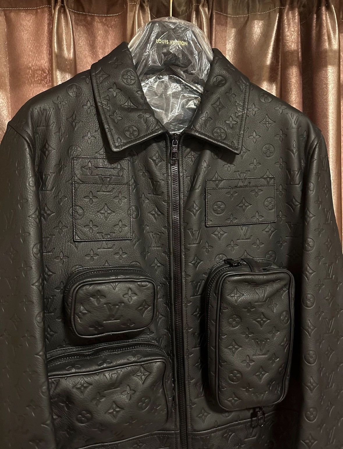 Louis Vuitton Louis Vuitton Black presbyopic tactical leather jacket 2501 Size US M / EU 48-50 / 2 - 3 Thumbnail