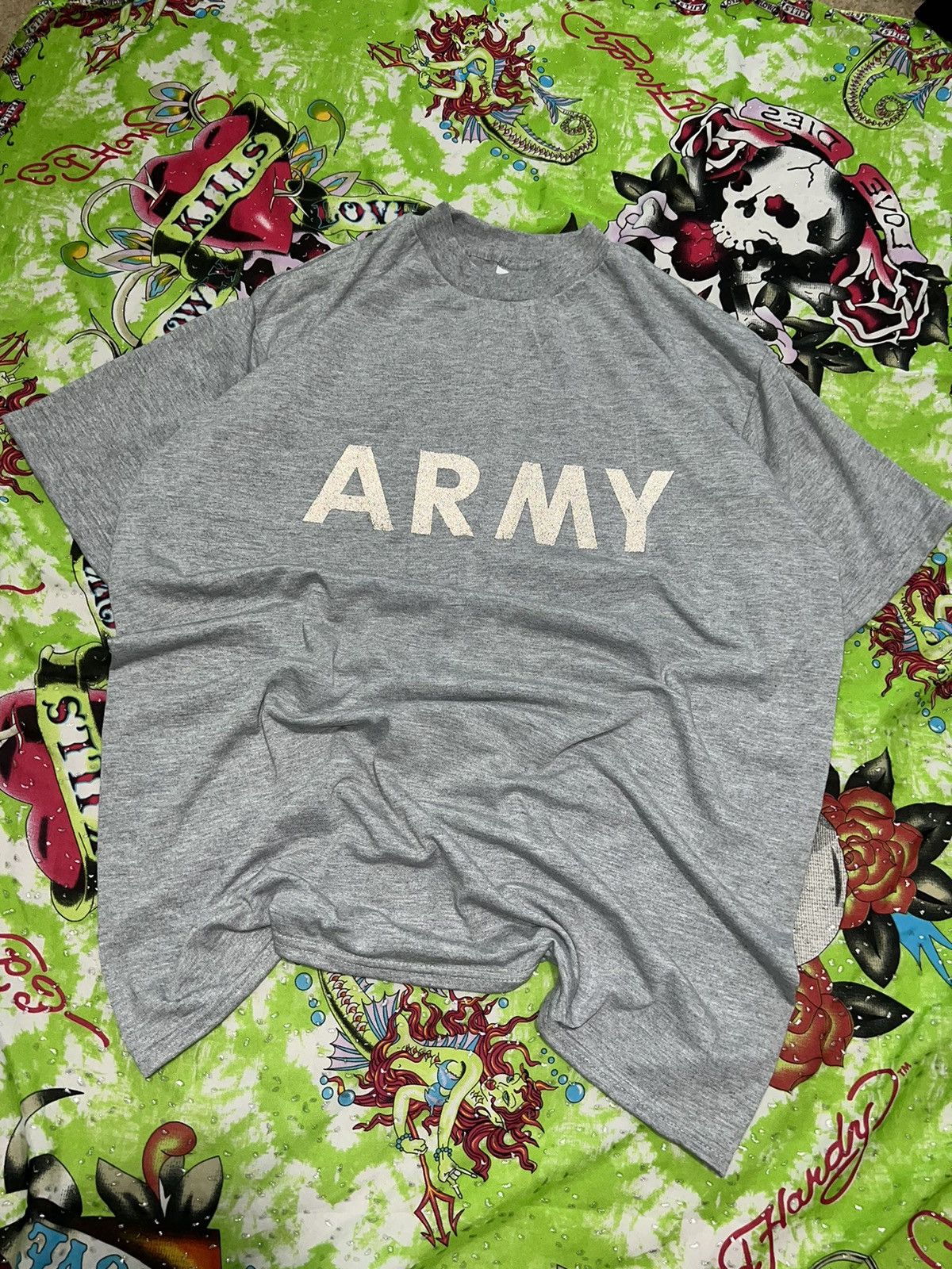 Vintage Vintage 90s Essential US Army Military Uniform Spellout Size US L / EU 52-54 / 3 - 2 Thumbnail
