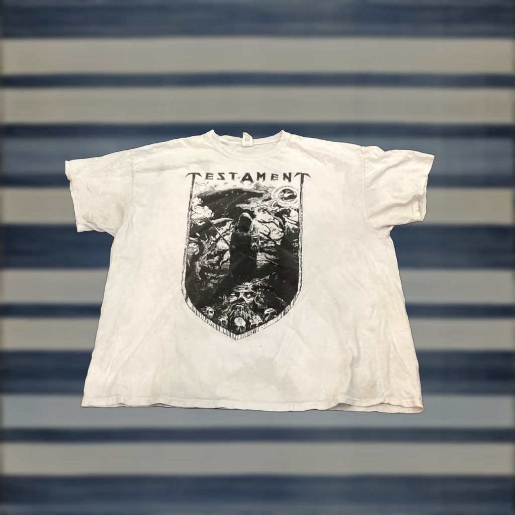 Roots VINTAGE Testament Band Dark Roots Of Earth Tour Metal Rock Shirt Size Large Size US XXL / EU 58 / 5 - 1 Thumbnail