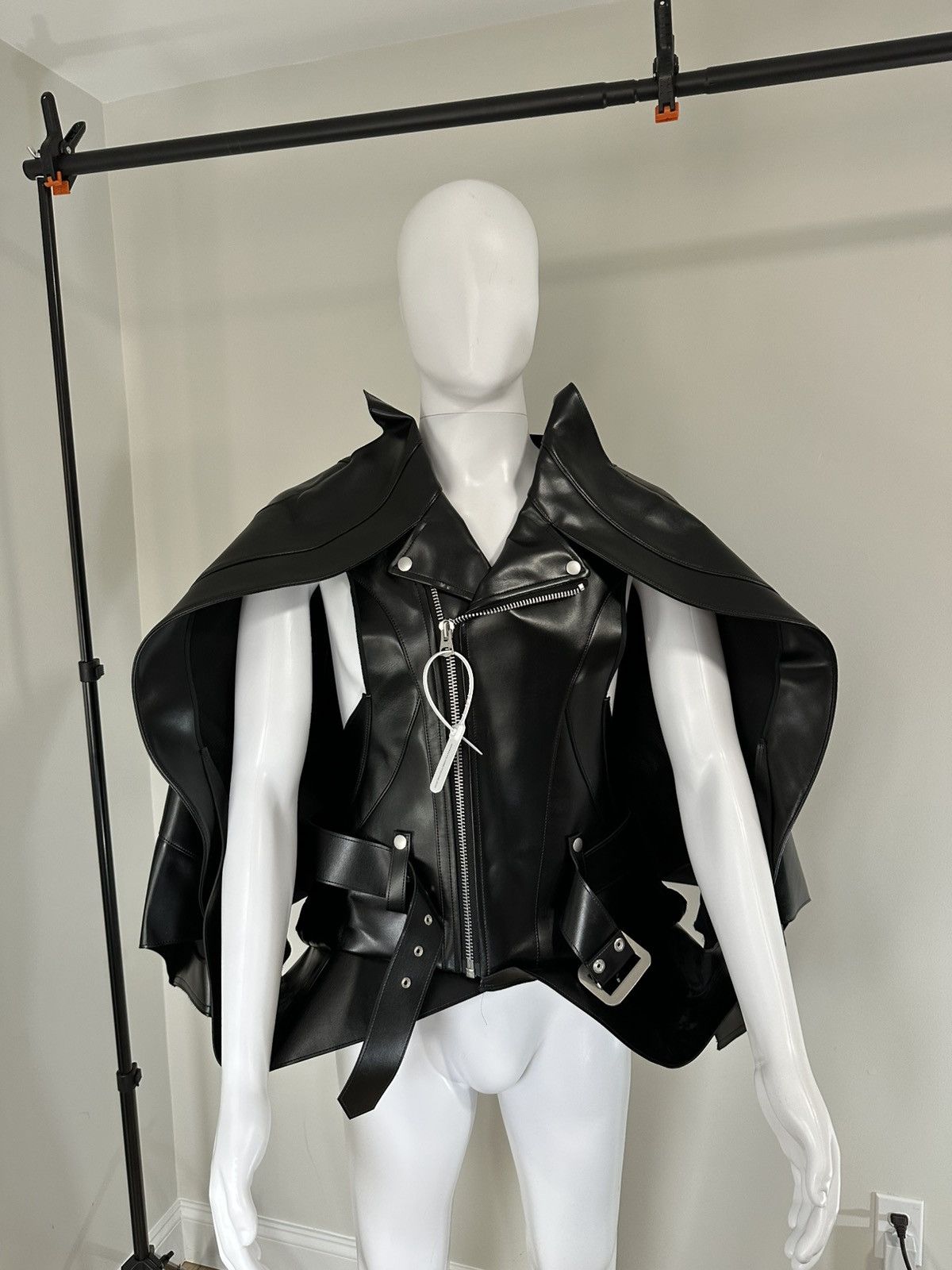 Junya Watanabe JUNYA WATANABE x CDG ASYMMETRICAL BIKER JACKET “BATMAN” 🦇 Size US S / EU 44-46 / 1 - 17 Thumbnail