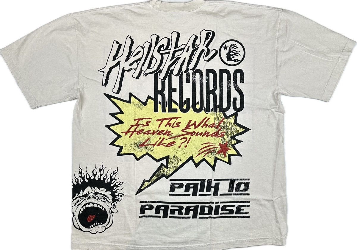 HELLSTAR Hellstar Records T-shirt Size US XXL / EU 58 / 5 - 2 Thumbnail