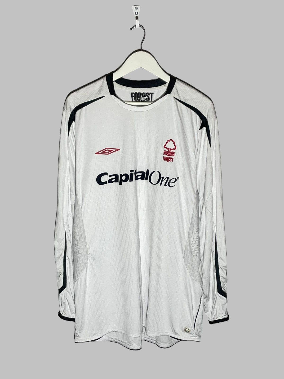 Umbro Nottingham Forest Umbro 2005/07 Goalkeeper Football Jersey Size US XL / EU 56 / 4 - 1 Thumbnail