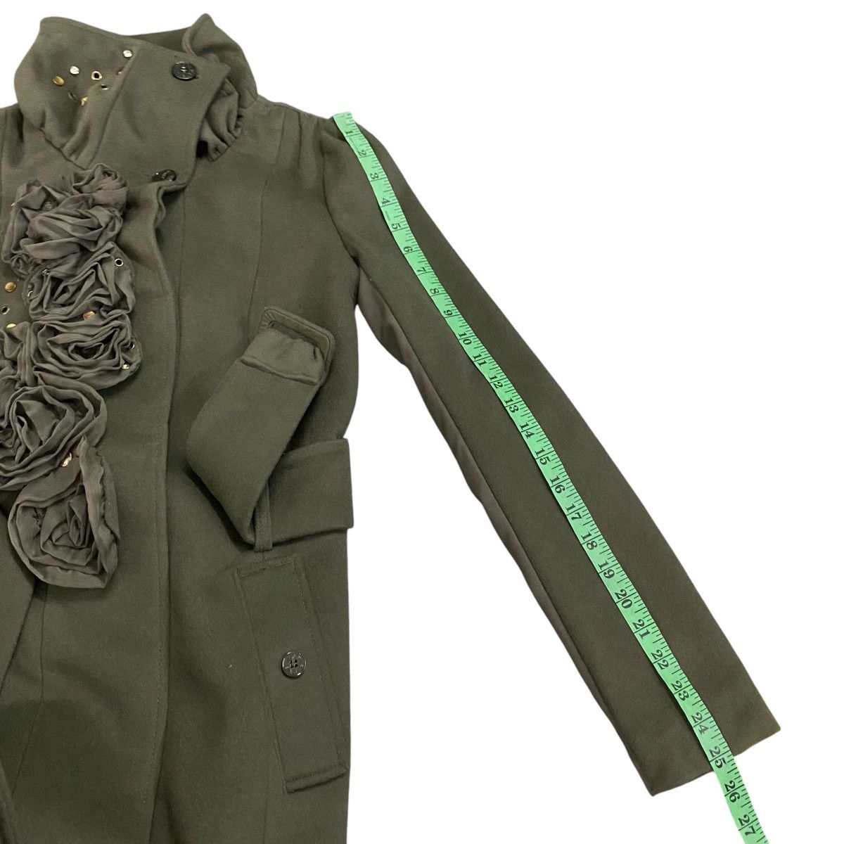 Patrizia Pepe Patrizia Pepe Firenze Cappotto/Coat Green Lane Colour Size M / US 6-8 / IT 42-44 - 19 Thumbnail