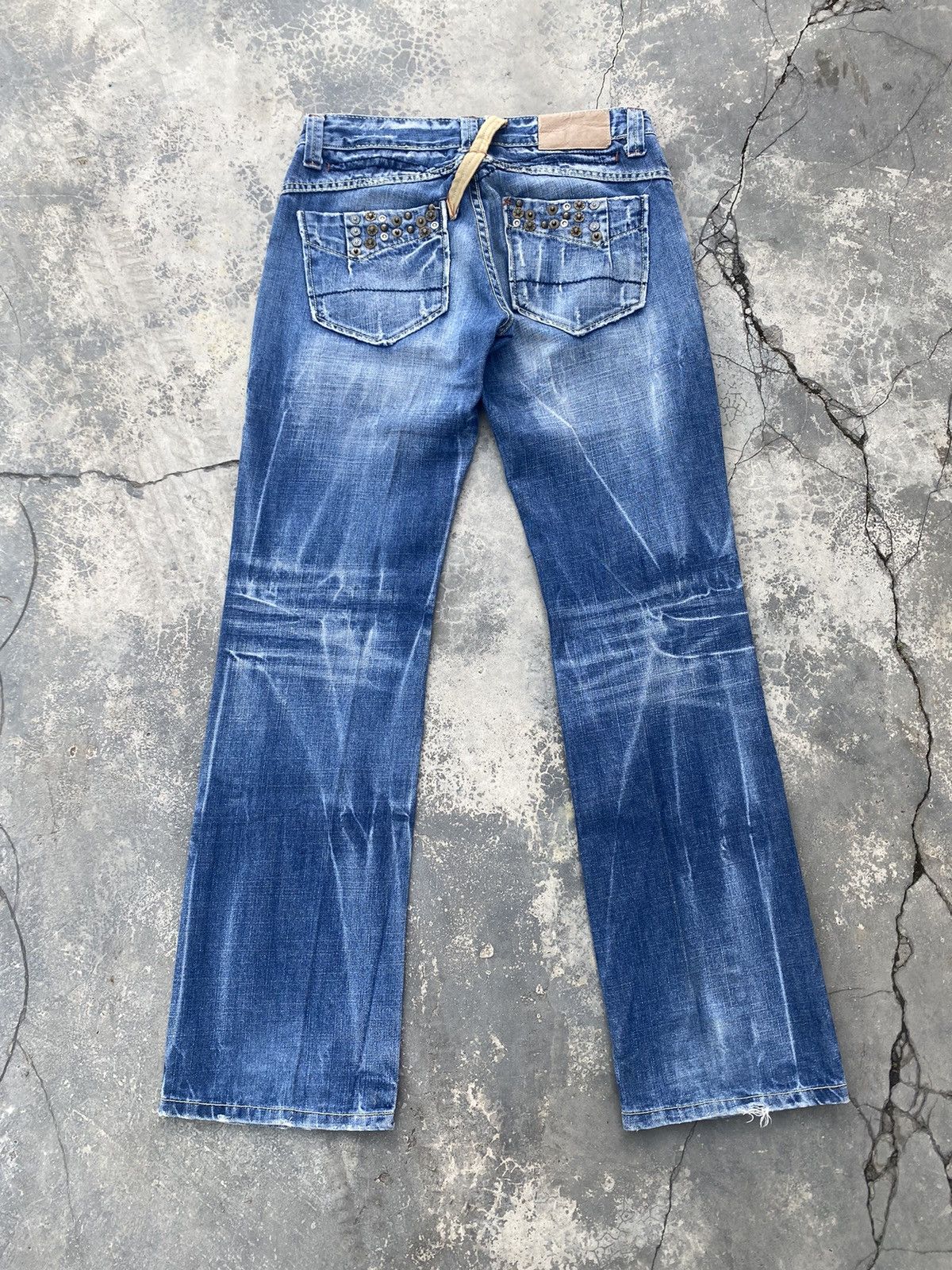 Japanese Brand Grunge Jeans Size US 32 / EU 48 - 3 Thumbnail