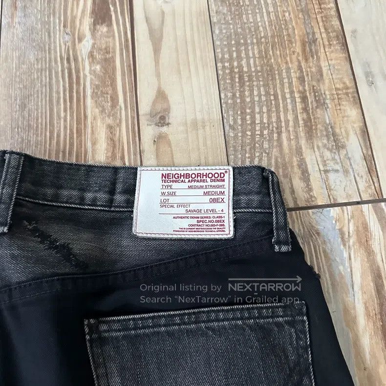 Neighborhood Neighborhood size M Heavyweight Washed Denim Jeans Size US 27 - 8 Thumbnail