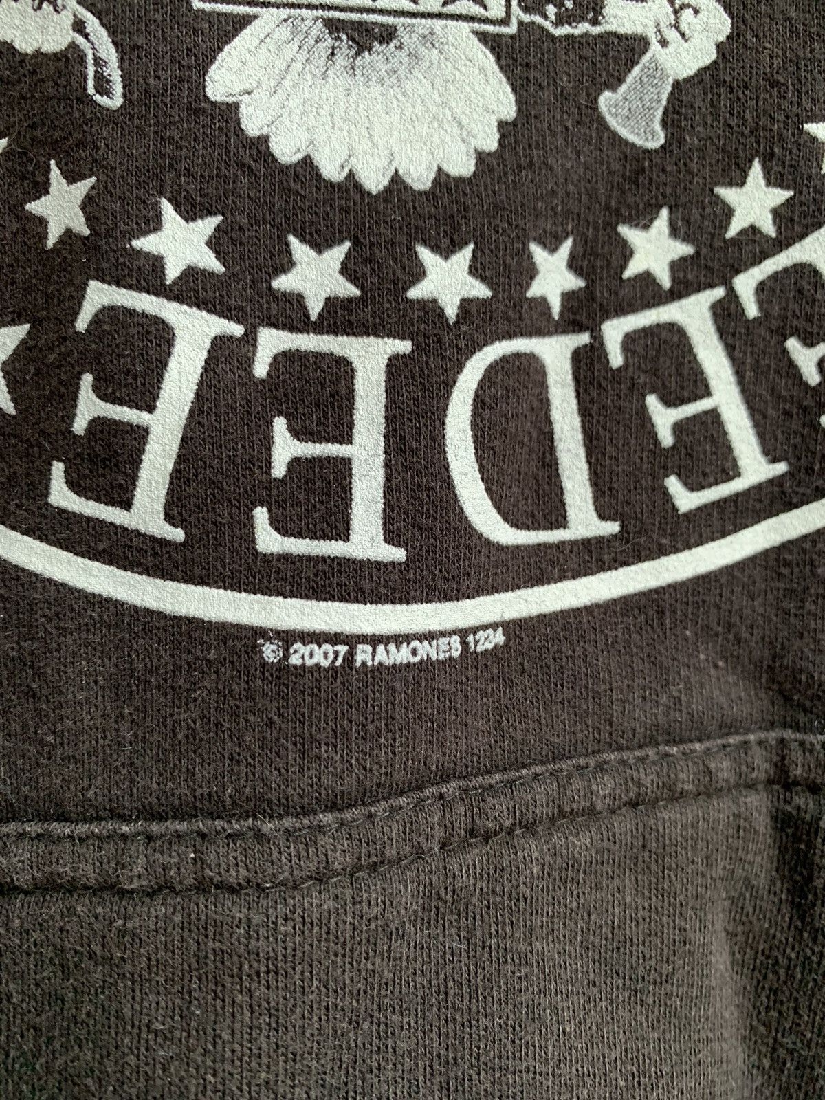 Vintage Vintage Ramones Hoodie 2007 Size US M / EU 48-50 / 2 - 3 Thumbnail