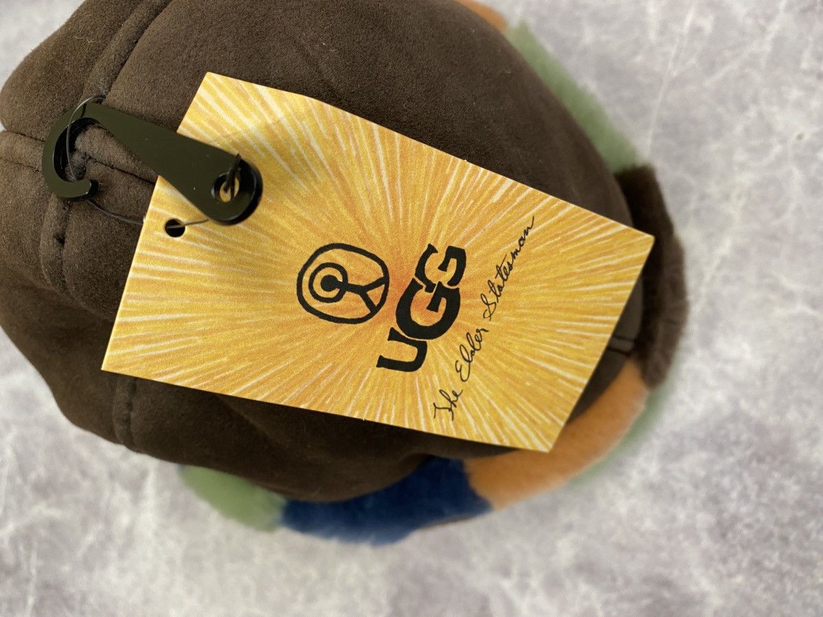 The Elder Statesman UGG The Elder Statesman Genuine Shearling Cuff Hat FW23 Size ONE SIZE - 10 Thumbnail