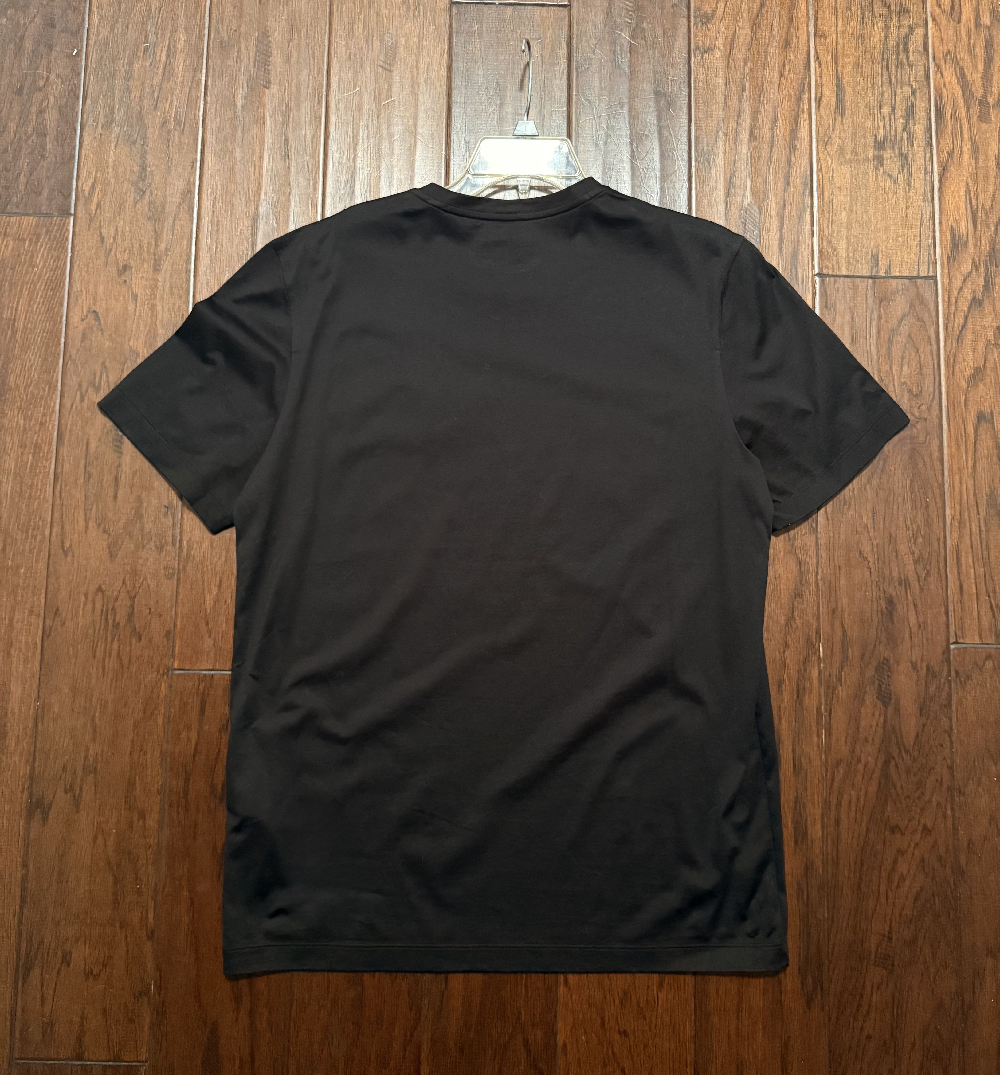 Salvatore Ferragamo Black Short Sleeve Salvatore Ferragamo Tee Size US L / EU 52-54 / 3 - 2 Thumbnail