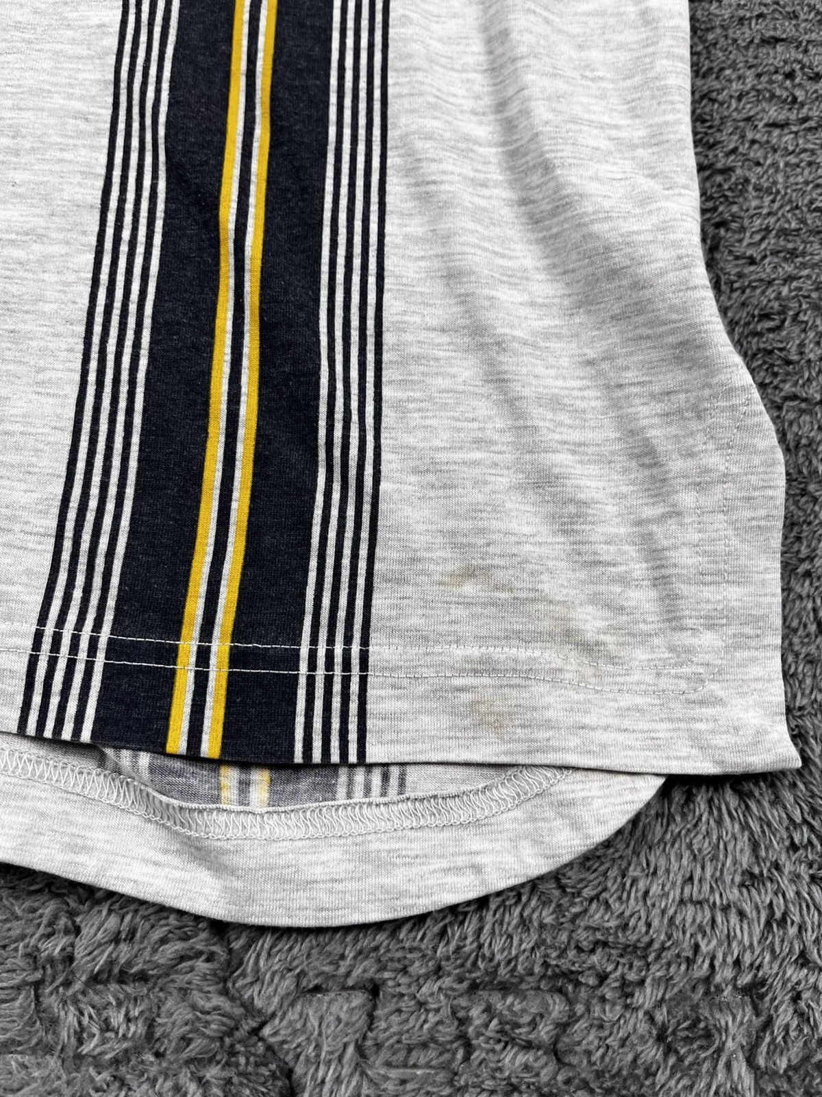Diadora Vintage 00s Diadora Stripes Striped Polo streetwear M Size US M / EU 48-50 / 2 - 7 Thumbnail