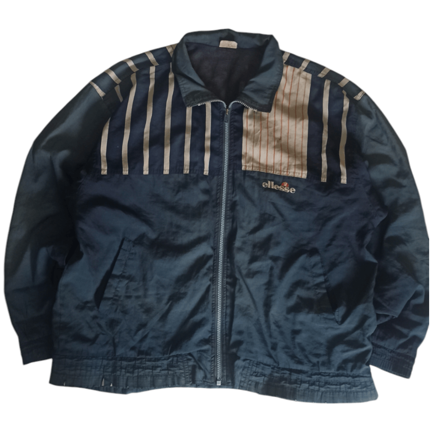 Ellesse × Vintage Rare🔥Vintage Ellesse Big Back Brand Print Full Jacket Size US XL / EU 56 / 4 - 2 Thumbnail