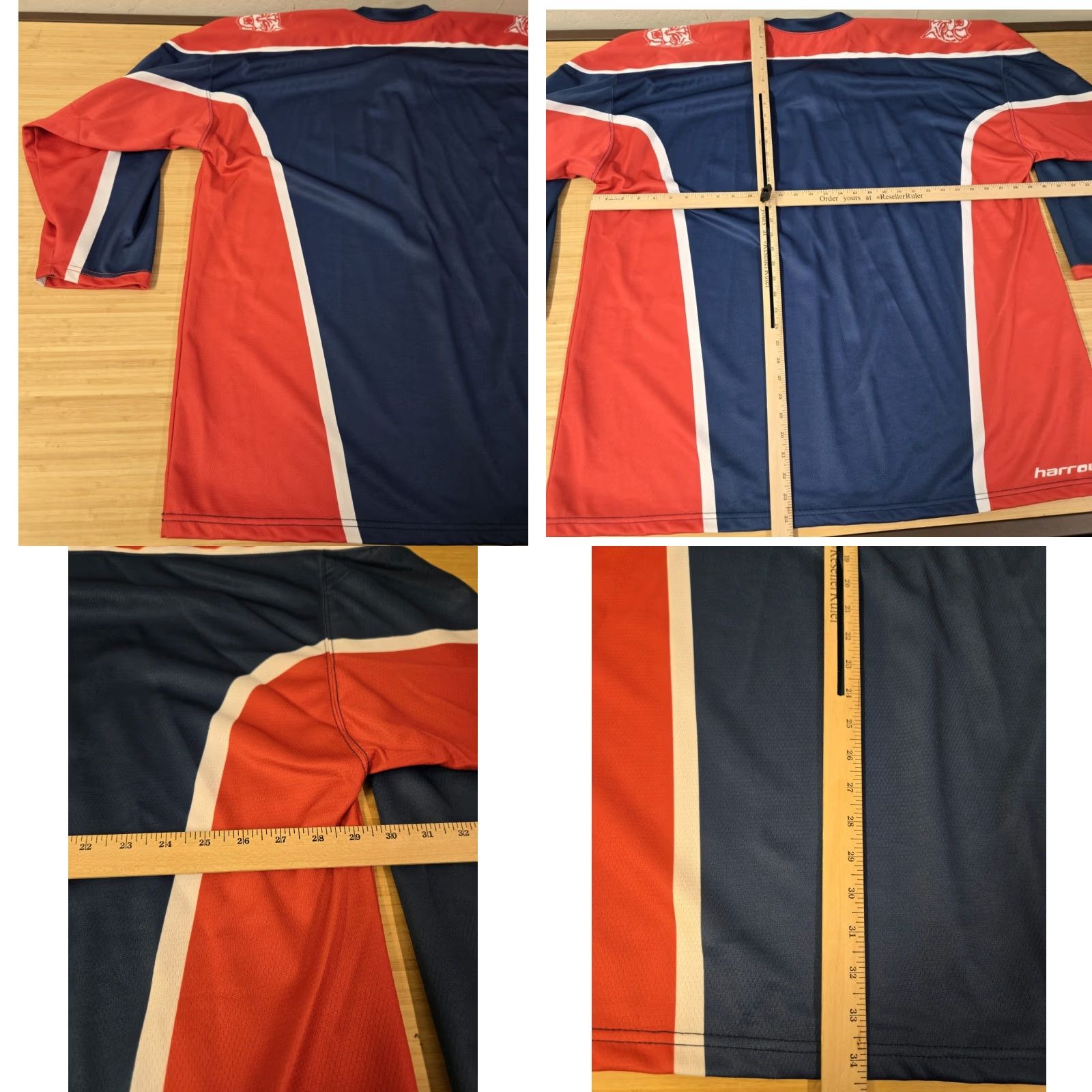 Arrow Harrow University of Arizona Wildcats Hockey Jersey 2XL Men Blue Jersey Pull Over Size US XXL / EU 58 / 5 - 8 Thumbnail