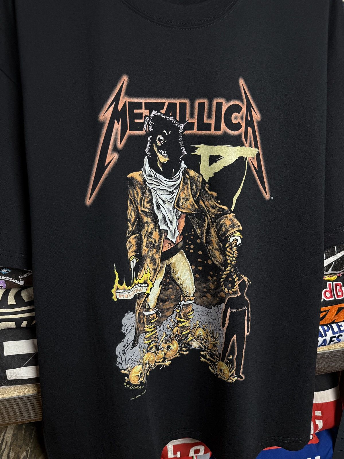 Metallica Vintage Metallica tee shirt Size US XL / EU 56 / 4 - 3 Thumbnail