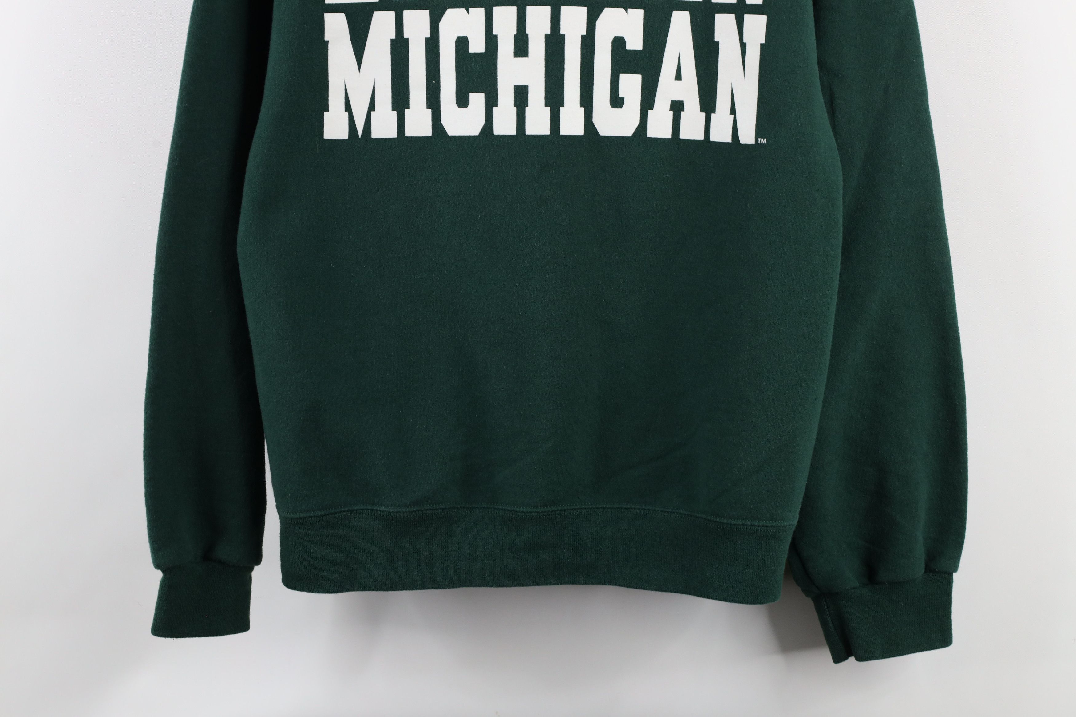 Vintage Vintage 90s Spell Out Eastern Michigan University Sweatshirt Size US S / EU 44-46 / 1 - 3 Thumbnail