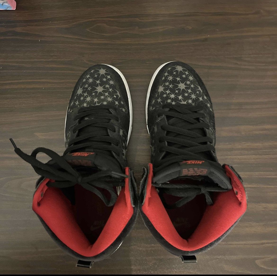 Nike Brooklyn Projects x Dunk High Premium SB Paparazzi 2014 Size US 10.5 / EU 43-44 - 3 Thumbnail