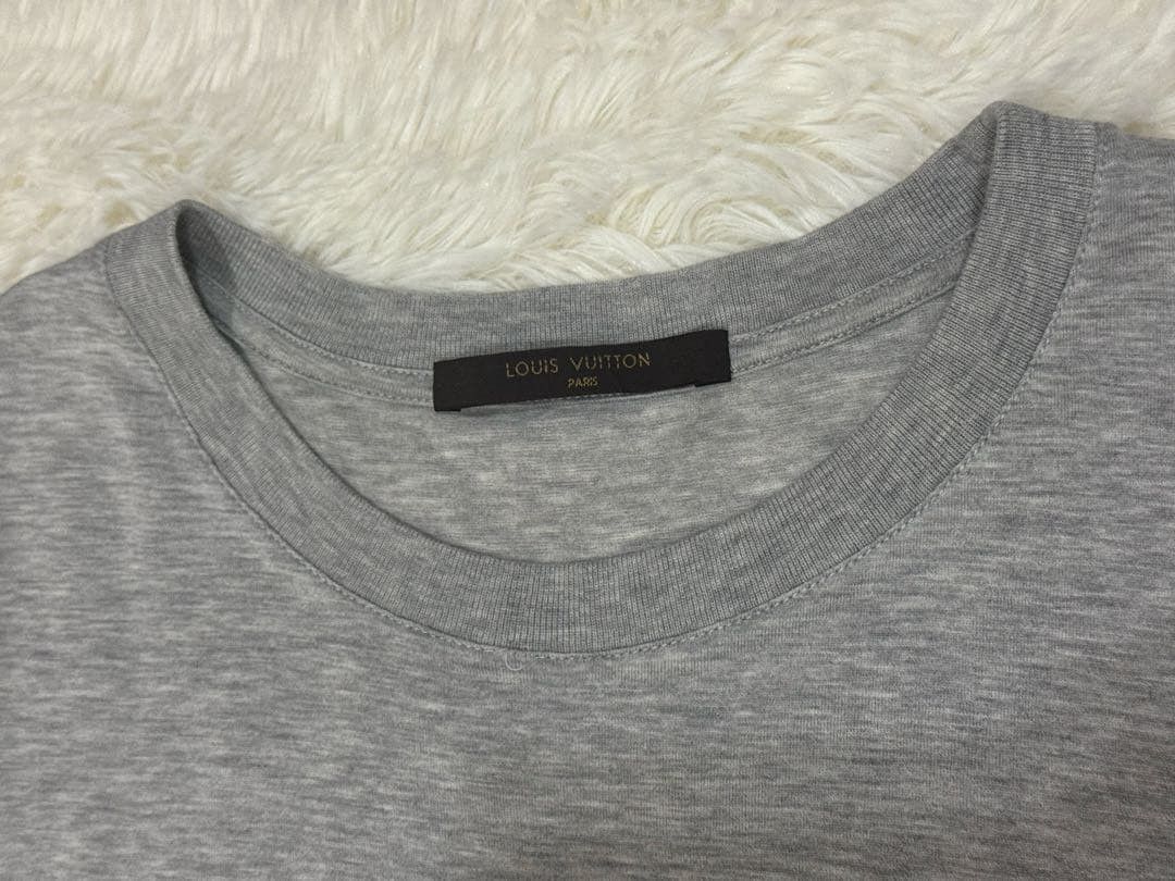 Louis Vuitton Louis Vuitton Arch Logo Tee Gray Size US M / EU 48-50 / 2 - 6 Thumbnail