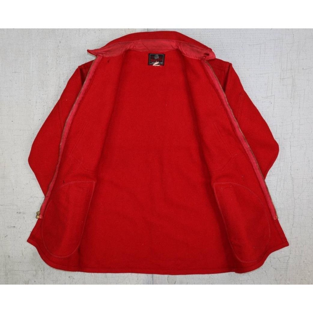 Johnson Woolen Mills Vtg Johnson Woolen Mills Men's Size 15 Red Hunting Jacket Size US M / EU 48-50 / 2 - 4 Thumbnail