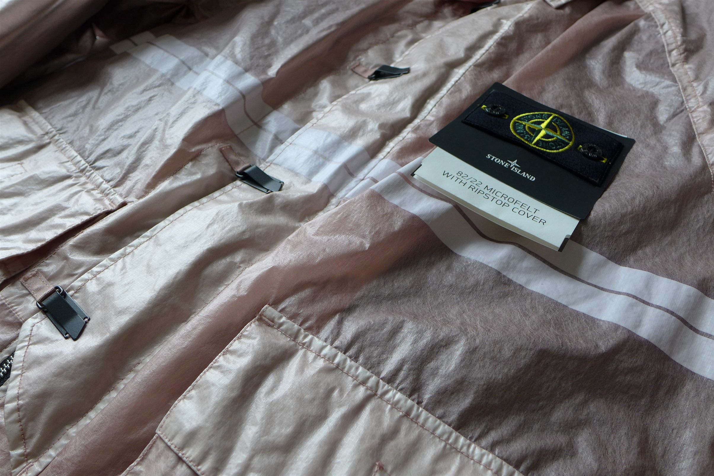 Stone Island Stone Island 40th Anniversary 82/22 Jacket - Rose Quartz Size US M / EU 48-50 / 2 - 11 Thumbnail