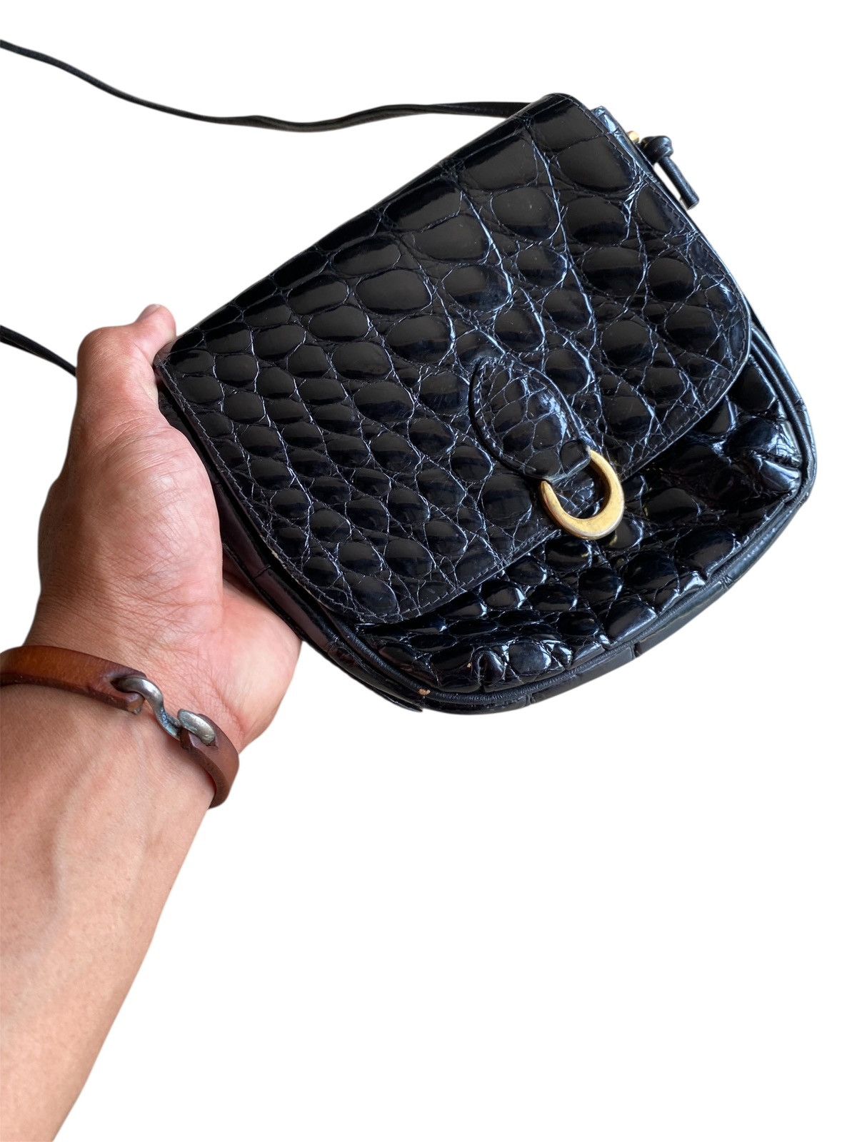 Japanese Brand Zagliani small crossbody leather bag Size ONE SIZE - 1 Thumbnail