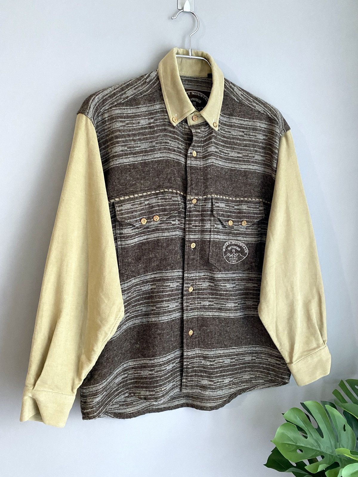 Flannel × Vintage American Vintage Flannel Wool Shirt 90s “Rocky Mountain” Size US S / EU 44-46 / 1 - 2 Thumbnail