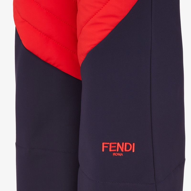 Fendi o1s1wg110226 Sweatpant in Midnight Blue/Red Size 28" / US 6 / IT 42 - 3 Thumbnail