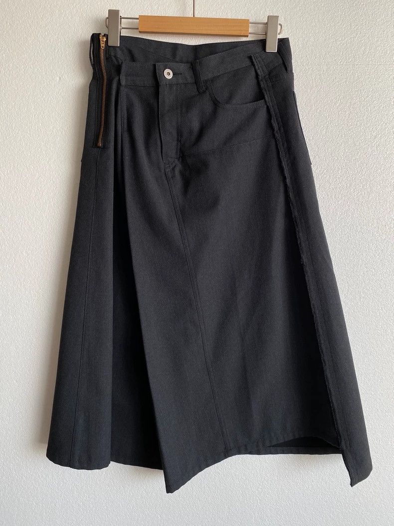 Junya Watanabe junya watanabe deconstructed wool blend skirt - dmc Size US 27 - 1 Thumbnail