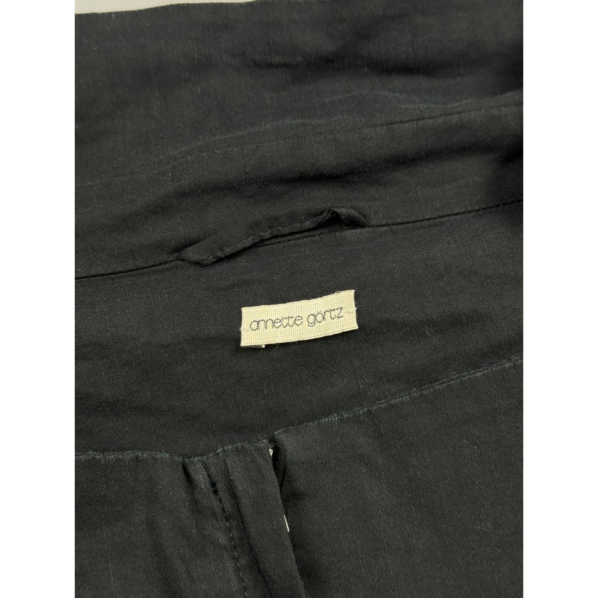 Other Annette Gortz Tabu Linen Blend Jacket (Y1210) Size US S / EU 44-46 / 1 - 5 Thumbnail