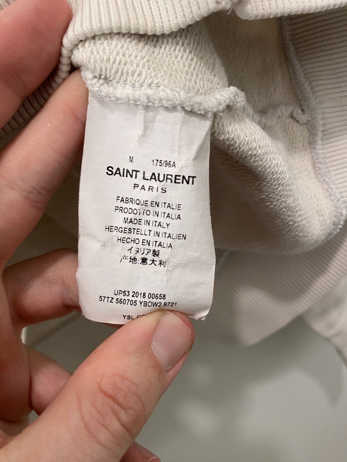 Saint Laurent Paris Saint Laurent Robot Hoodie Size US M / EU 48-50 / 2 - 5 Thumbnail