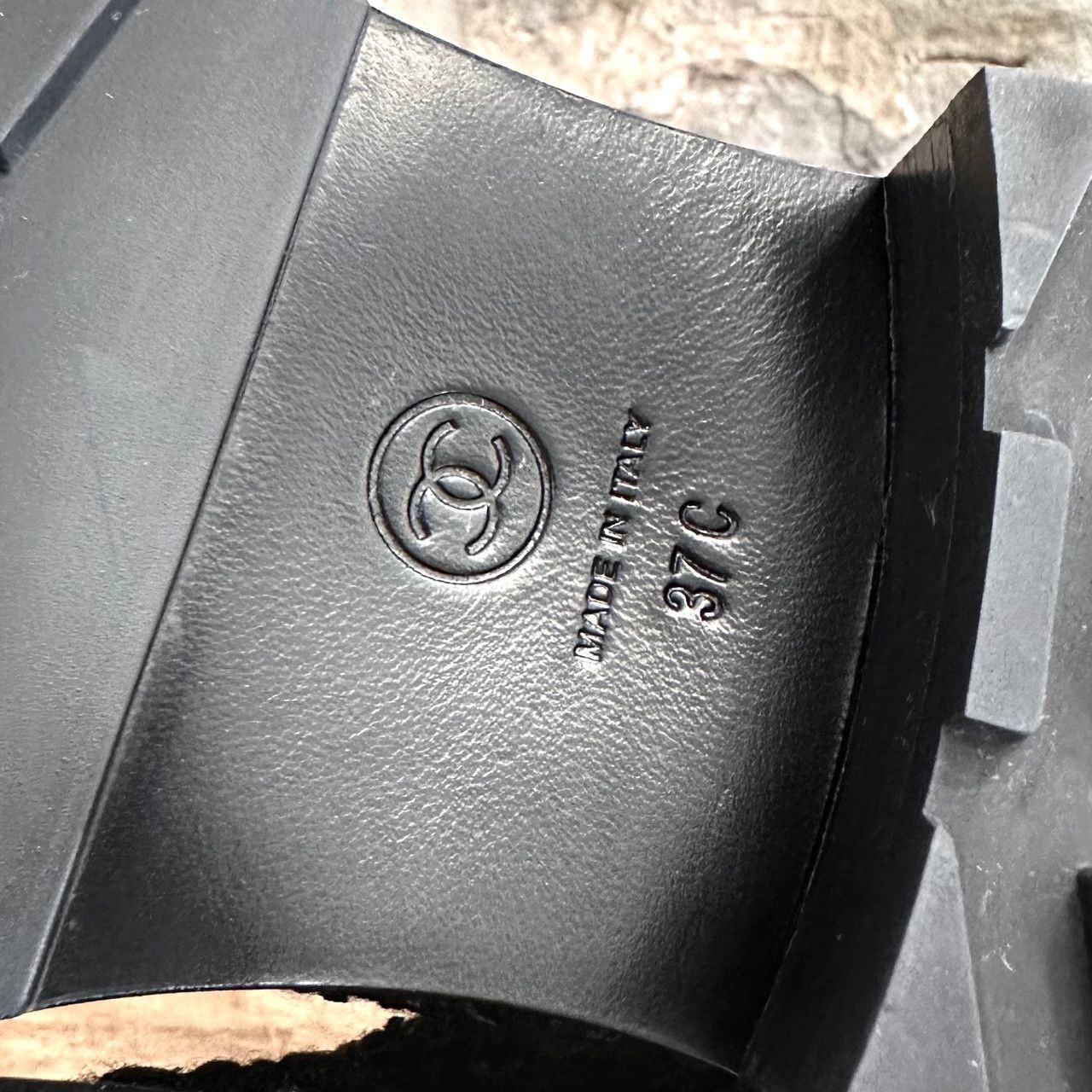 Chanel Chanel 2019 Interlocking CC Tweed Combat Boots Size US 7 / IT 37 - 9 Thumbnail