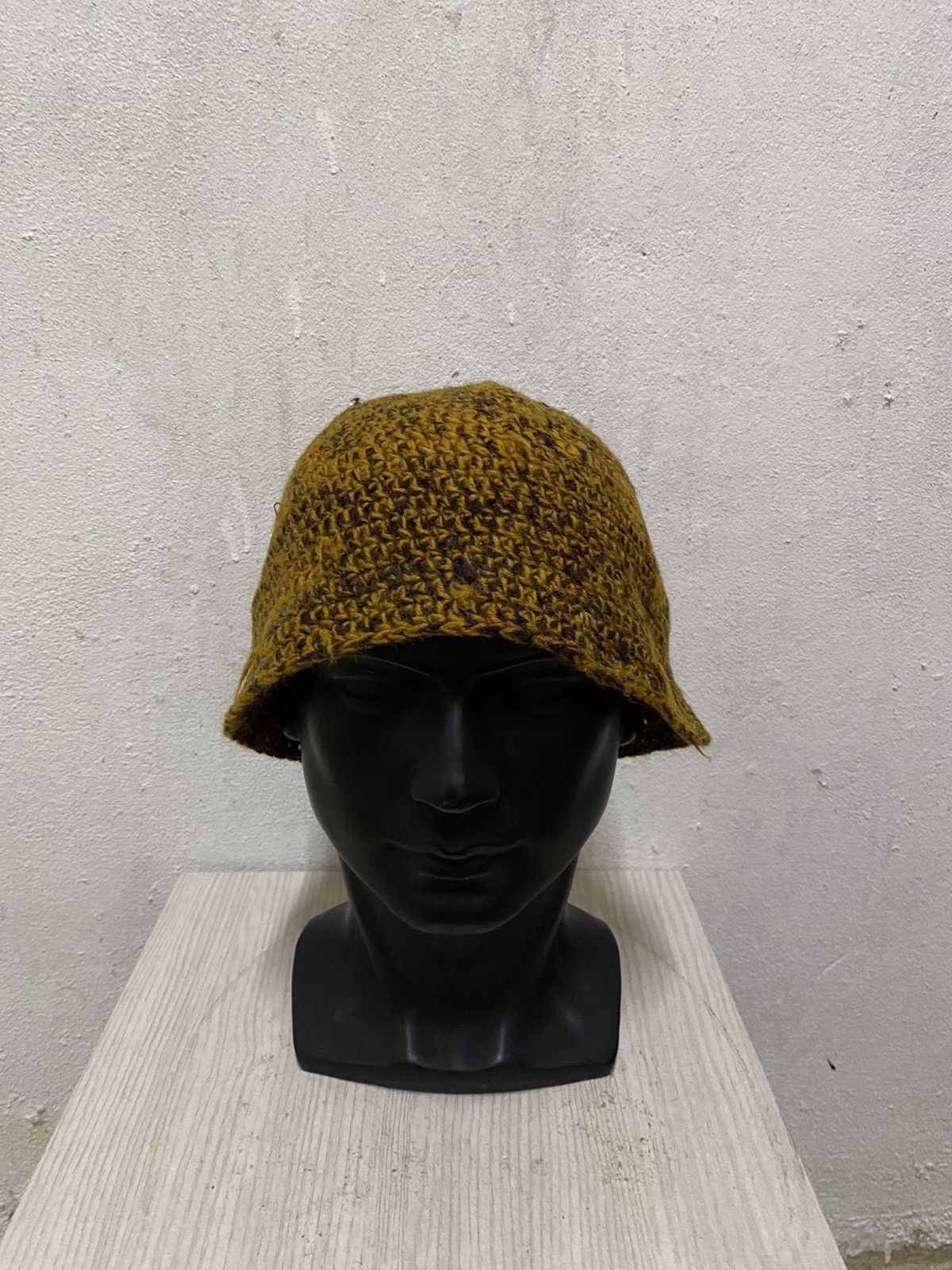 Japanese Brand Rare Design Crochet Japanese Brand Beanie Hat Size ONE SIZE - 2 Thumbnail