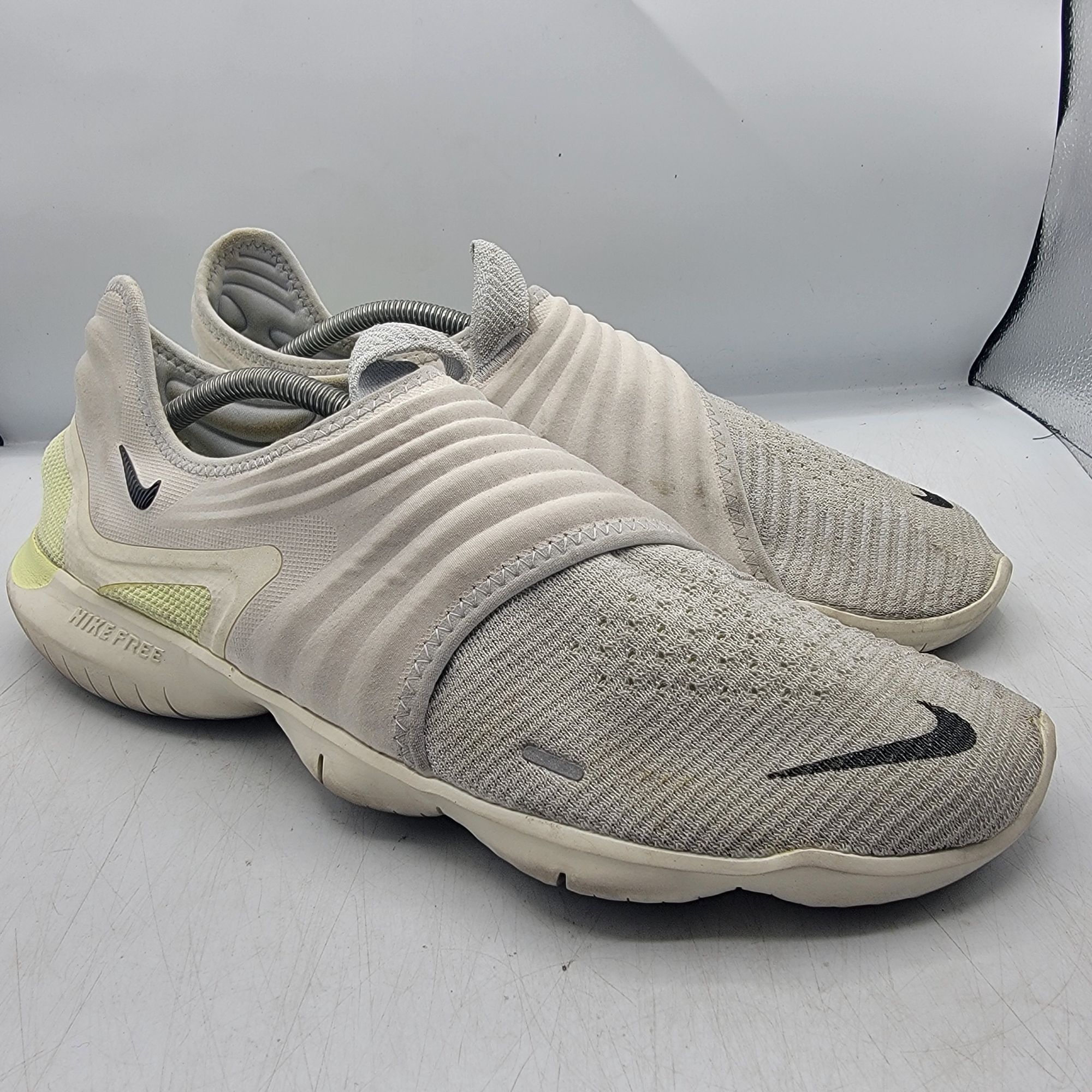Nike Nike Free RN Flyknit 3.0 Mens 13 White Pure Platinum Shoes A Grailed