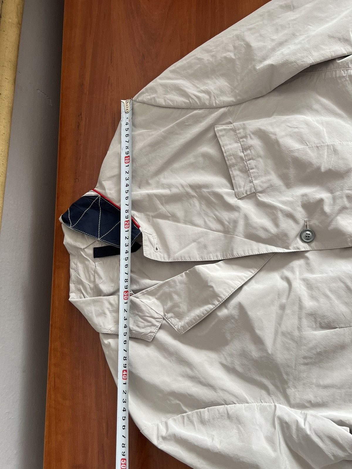 AQUARAMA AQUARAMA ITALIAN MADE NYLON BUTTON MENS SOLID BLAZER JACKET Size 50R - 18 Thumbnail