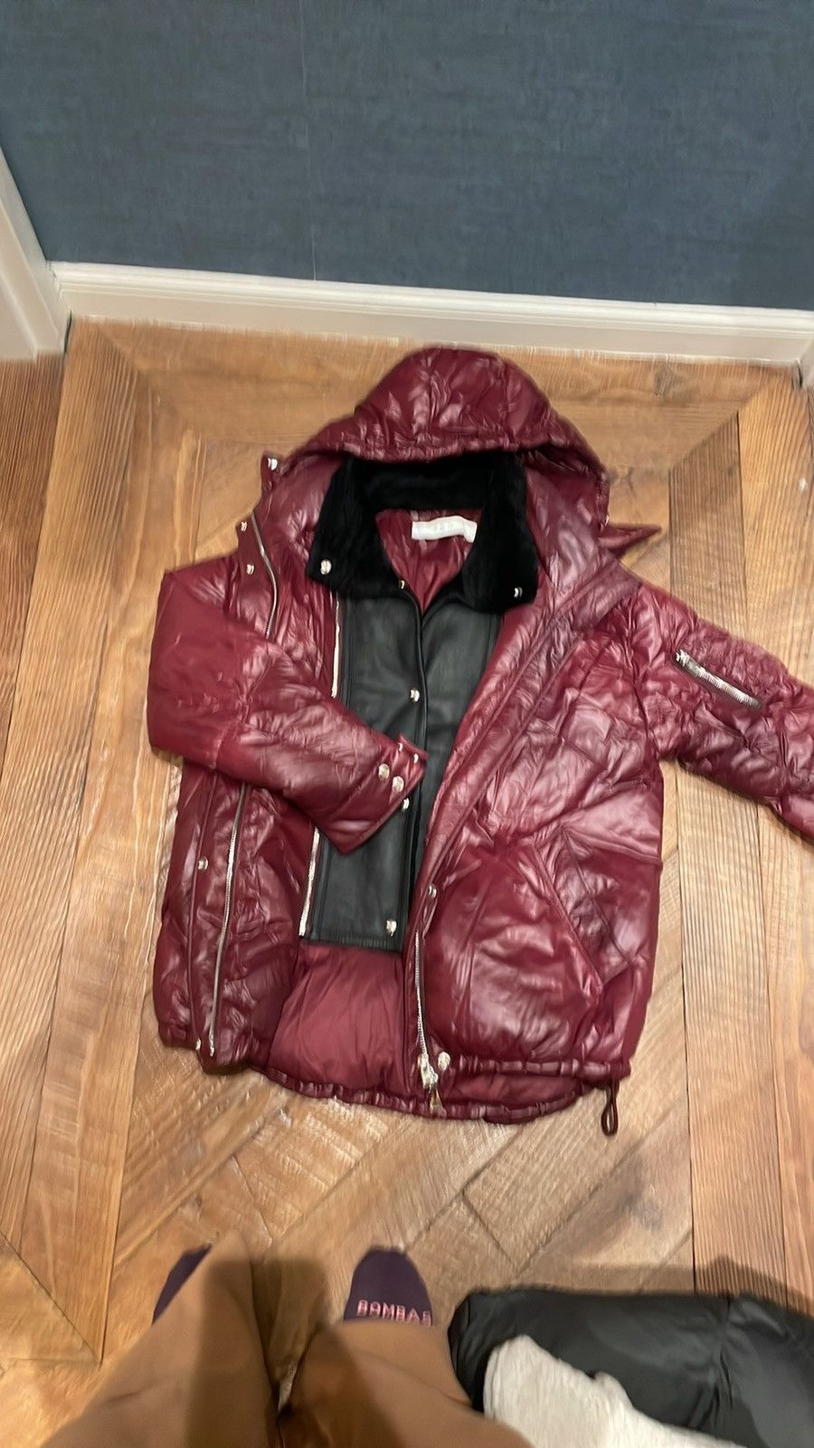 Iro IRO one of a kind puffer coat with detachable shearling vest Size XS / US 0-2 / IT 36-38 - 1 Thumbnail