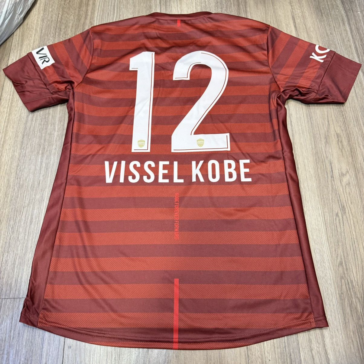 Asics Vissel Kobe 2019 stadium jersey #12 Size US M / EU 48-50 / 2 - 2 Thumbnail