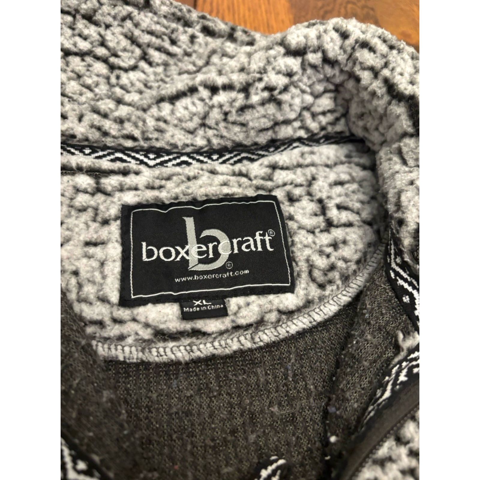 Vintage VINTAGE BOXERCRAFT University of Cincinnati 1/4 Zip Pullover Fleece Women’s XL Gray Pullover 1/4 Zip University Womens XL Gray Size XL / US 12-14 / IT 48-50 - 2 Thumbnail