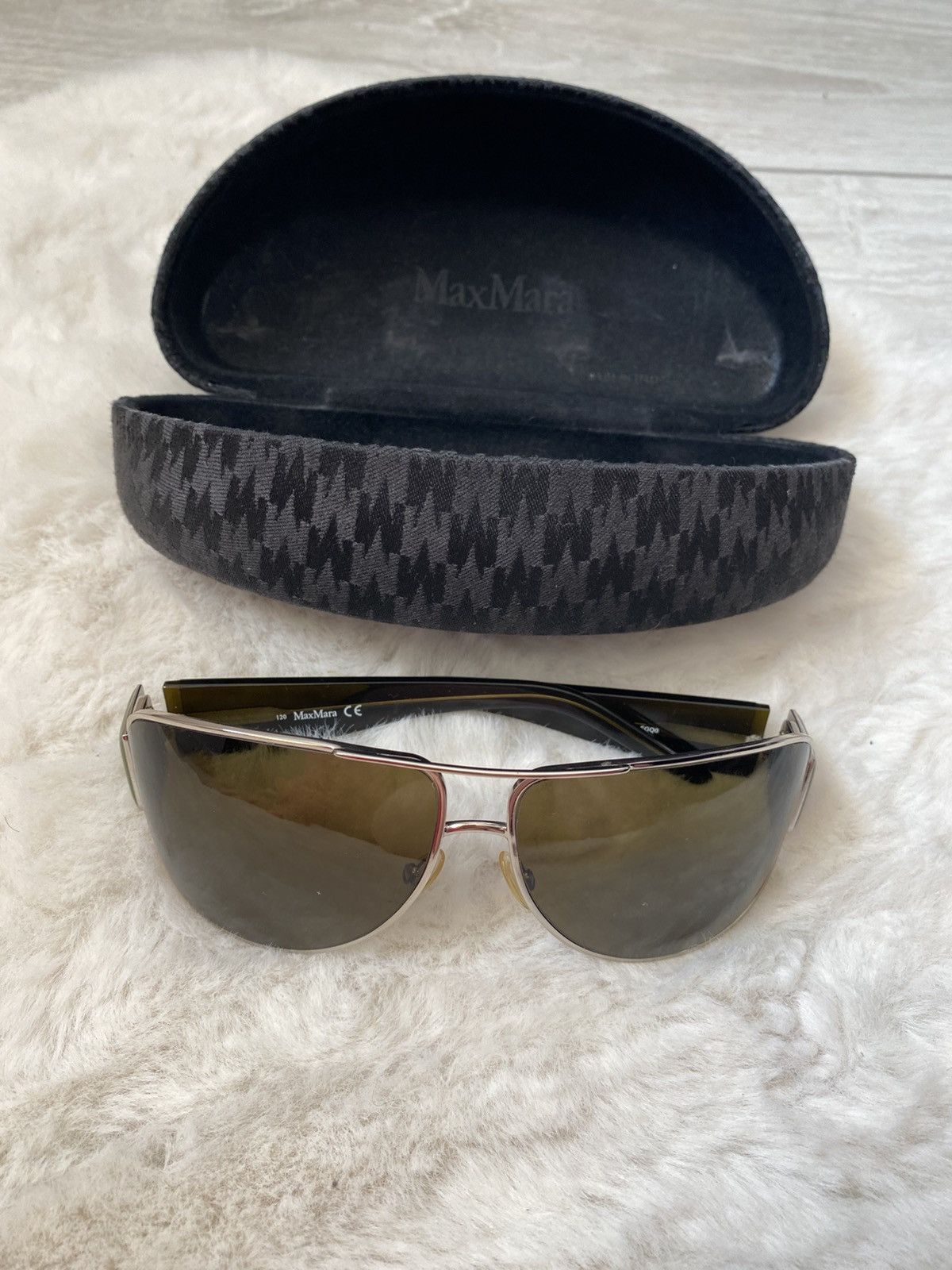 Max Mara Max Mara sunglasess beige Size ONE SIZE - 2 Thumbnail
