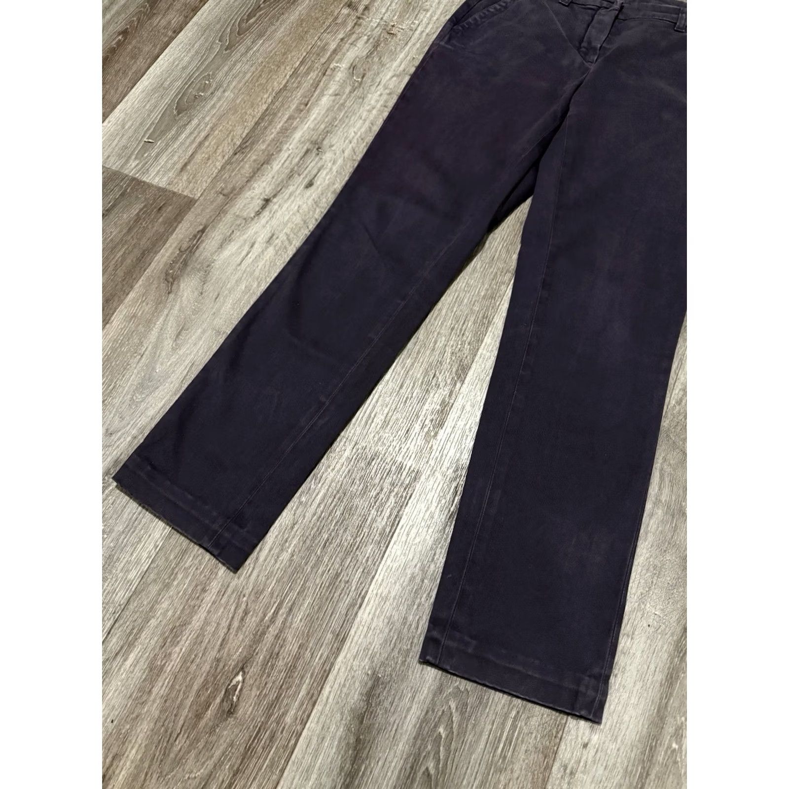 Loro Piana Loro Piana Women’s Pants Trousers Classic Dark Blue Slim Fit Italy Luxury Sz 40 Size 27" / US 4 / IT 40 - 5 Thumbnail