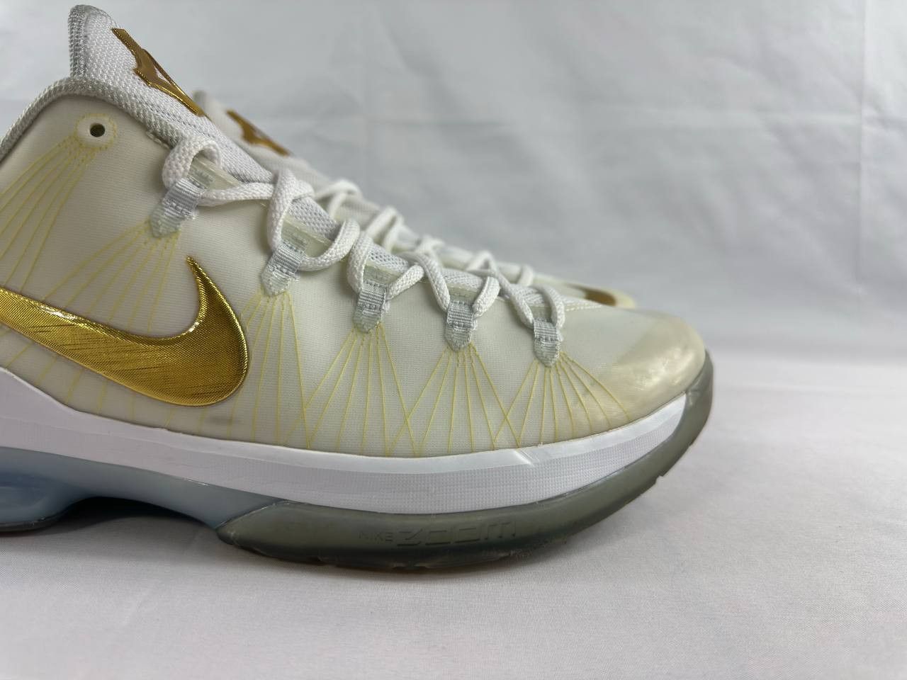 Nike KD Elite Sneakers White Gold Kevin Durant